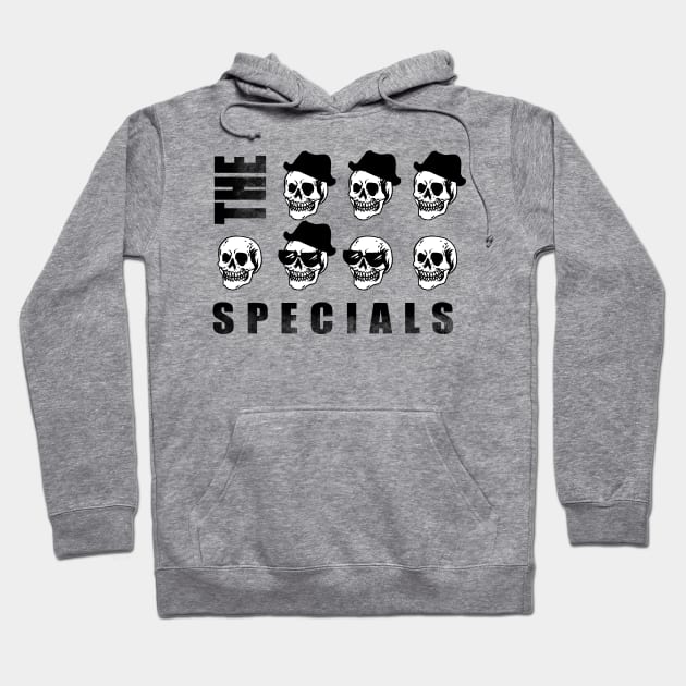 The Specials skulls illustration design Hoodie by ROCKHOPPER